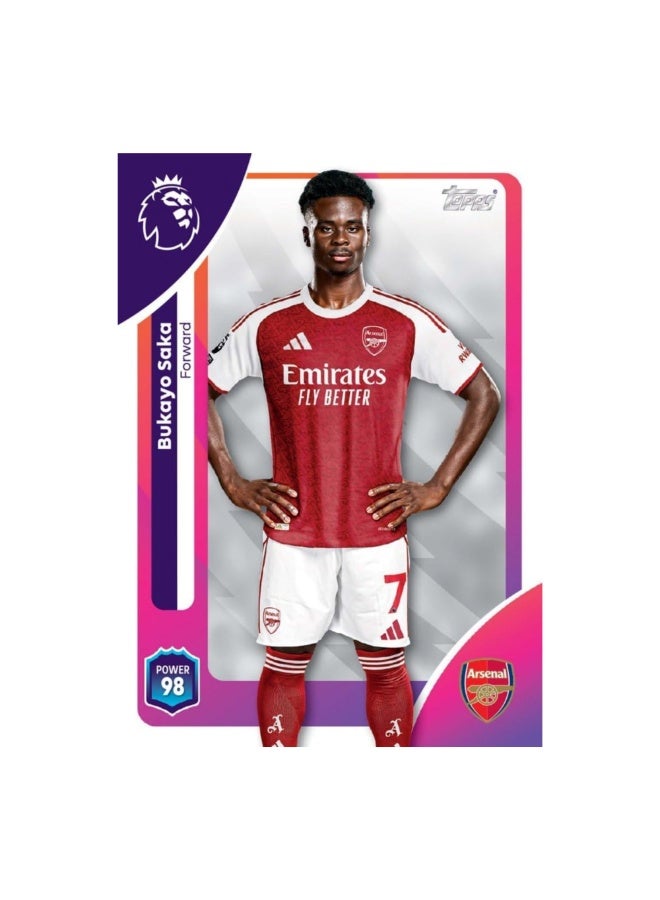 Topps Premier League 2025/2026 Collectible Football Trading Cards, Starter Pack with 10 Cards with 3 or more Special Insert Cards per Pack, Binder, Checklist & Guide, Officially Licensed Product - Image 4